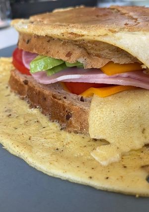 Une photo de Croq healthy