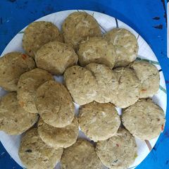 A picture of Shami kabab.