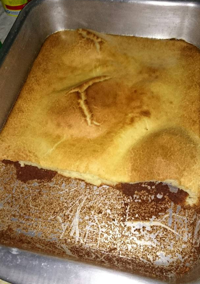 Una foto de Fainá de queso licuado
