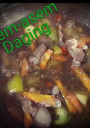 Foto resep Asem2 dàging