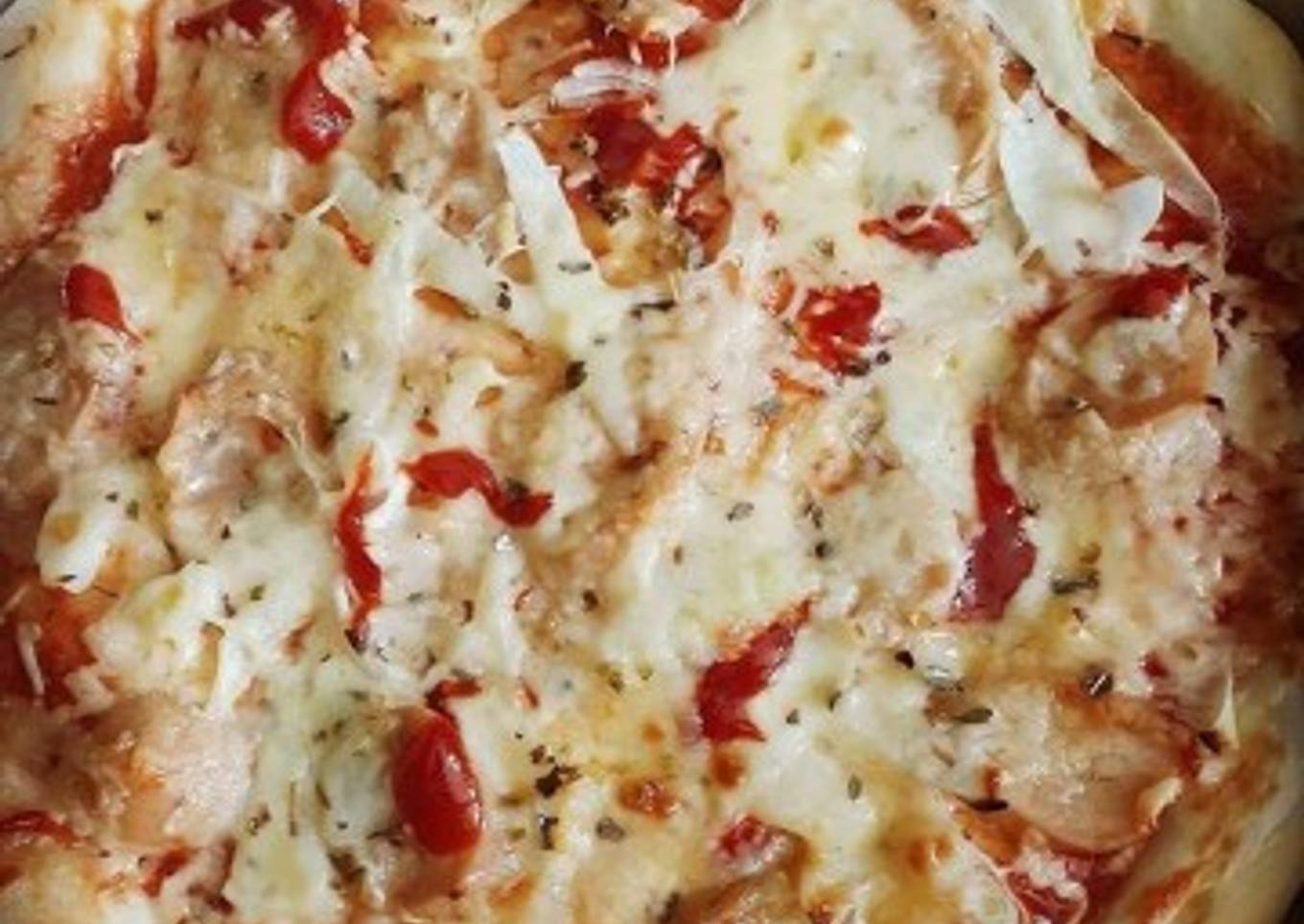 Pizza sosis keju