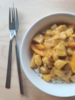 Golden Curry Rezepthauptbild