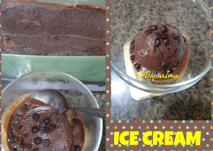 Resep Ice Cream Chocolate Oleh Dapur Ima Cookpad