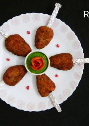 વેજિટેબલ કટલેટ રેસીપી મુખ્ય ફોટો