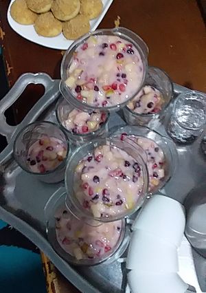 صورة لوصفة سلاطة الفواكه