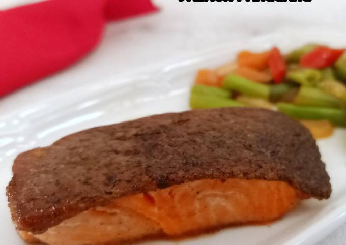 Resep Salmon Panggang Simple Hanya 3 Bahan Oleh Mrs Tans Ig Tans