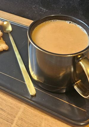 صورة لوصفة شاي كرك بالبسكويت