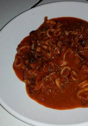 Foto resep Cumi Saus Padang