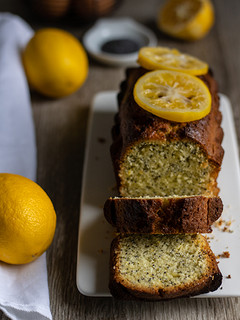 Une photo de Cake citron pavot