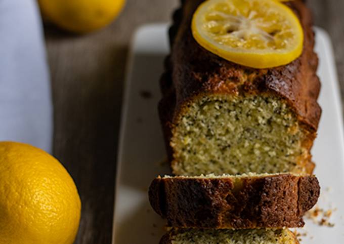 Recette Savoureux Cake citron pavot