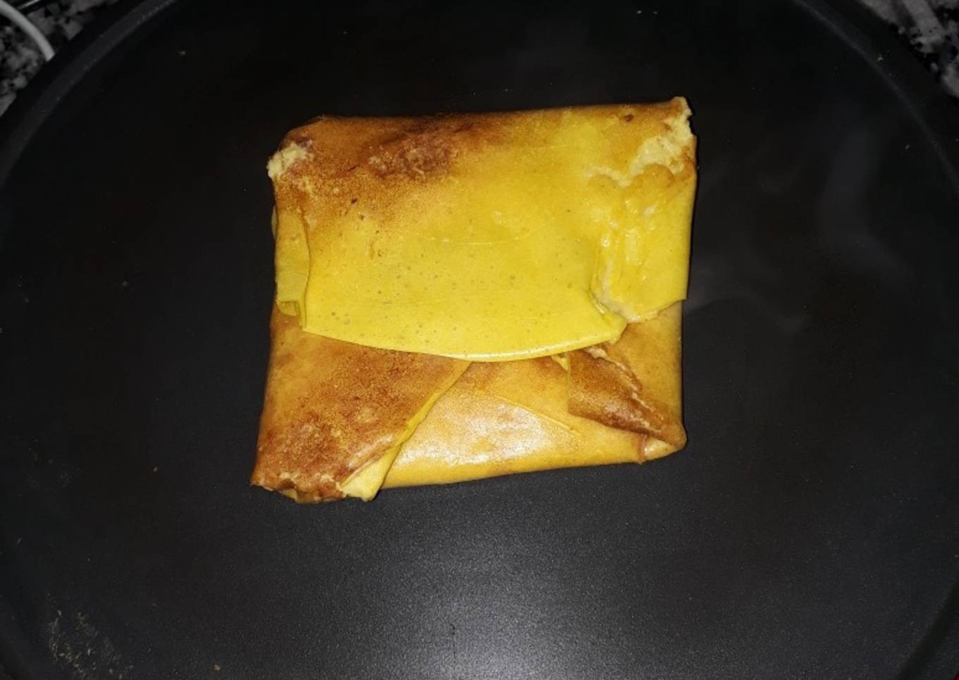 Crepes con masa de palta y anco