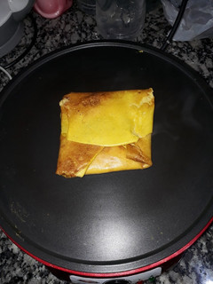 Una foto de Crepes con masa de palta y anco