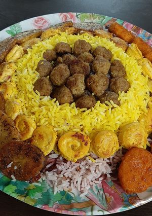 عکسی از دستور جوجه رولی یا حلزونی
