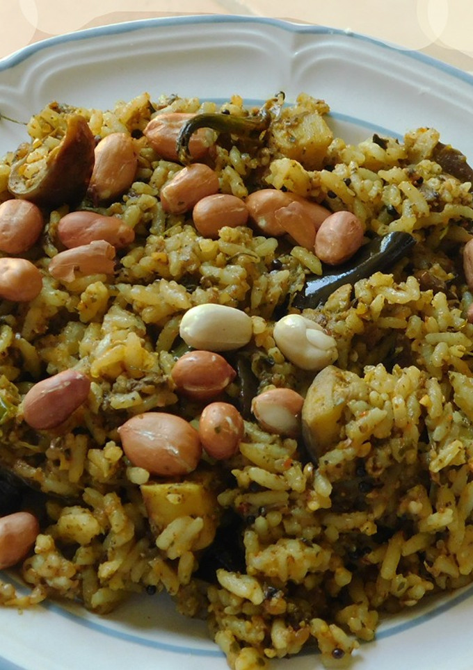 வாங்கி பாத்-கத்திரிக்காய் சாதம் செய்முறை முக்கிய புகைப்படம்
