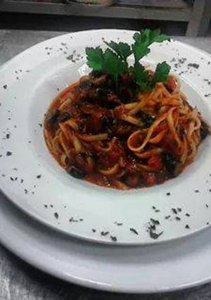 Una foto de Pasta putanesca