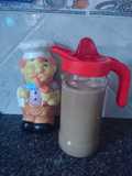 Licuado de banana, dulce de leche y cocoa 🍌🍫