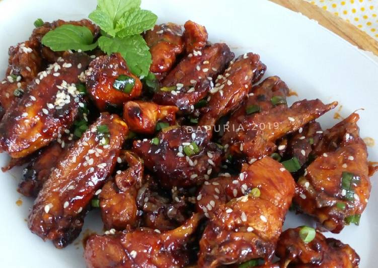 Resep Chicken spicy wings Mudah