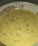 Crema de papa y zanahoria