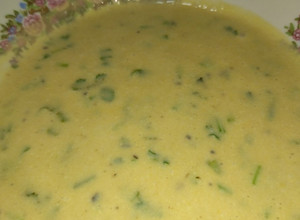 Una foto de Crema de papa y zanahoria
