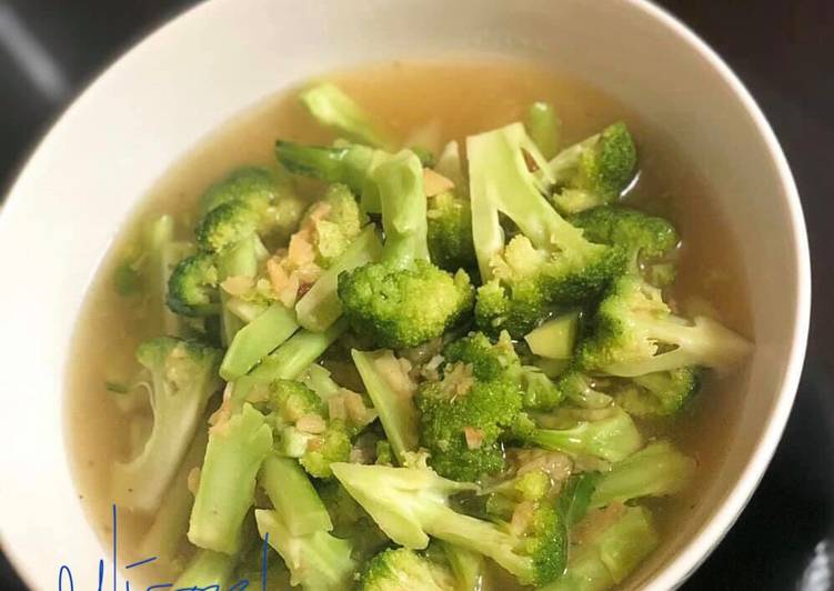 Cah Brokoli Bawang Putih ala Chinese Resto