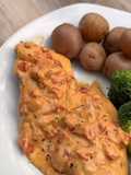 Roasted Red Cream Chicken