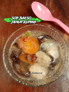 Foto resep Sup Bakso Jamur Kuping