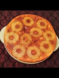 صورة لوصفة كيكه الاناناس🍍