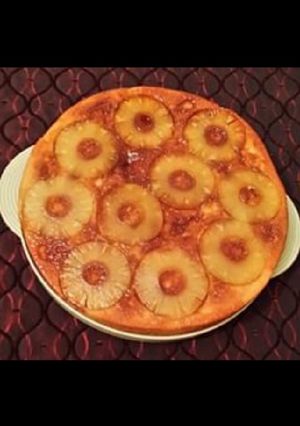 صورة لوصفة كيكه الاناناس🍍