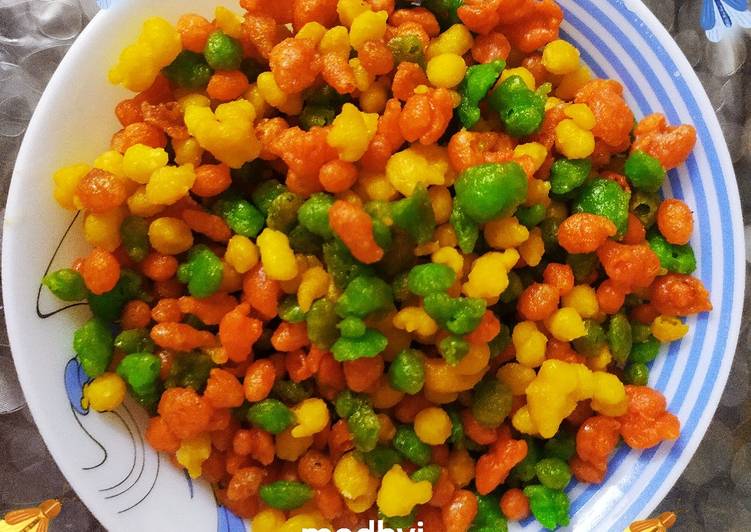 Recipe of Homemade Tricolour Sweet Boondi Recipe