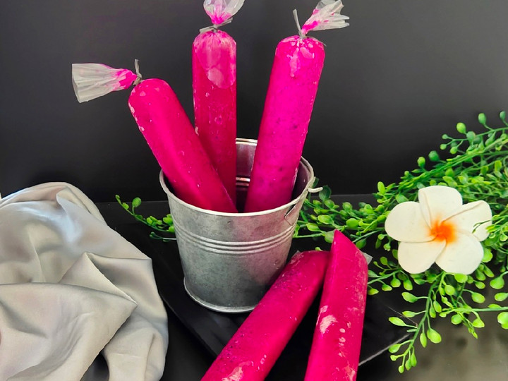 Resep Es Lilin Buah Naga yang Bisa Manjain Lidah