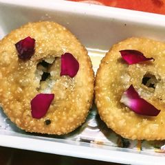 Rajasthani Mawa kachori A picture of Rajasthani Mawa kachori.