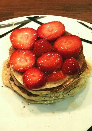 Una foto de Tortitas saludables (Banana pancakes)