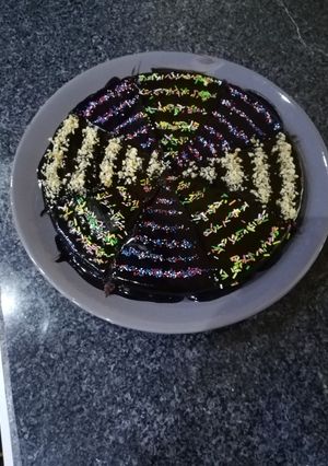 عکسی از دستور کیک شکلاتی