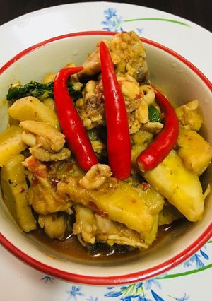 รูปของ เเกงไก่กล้วย