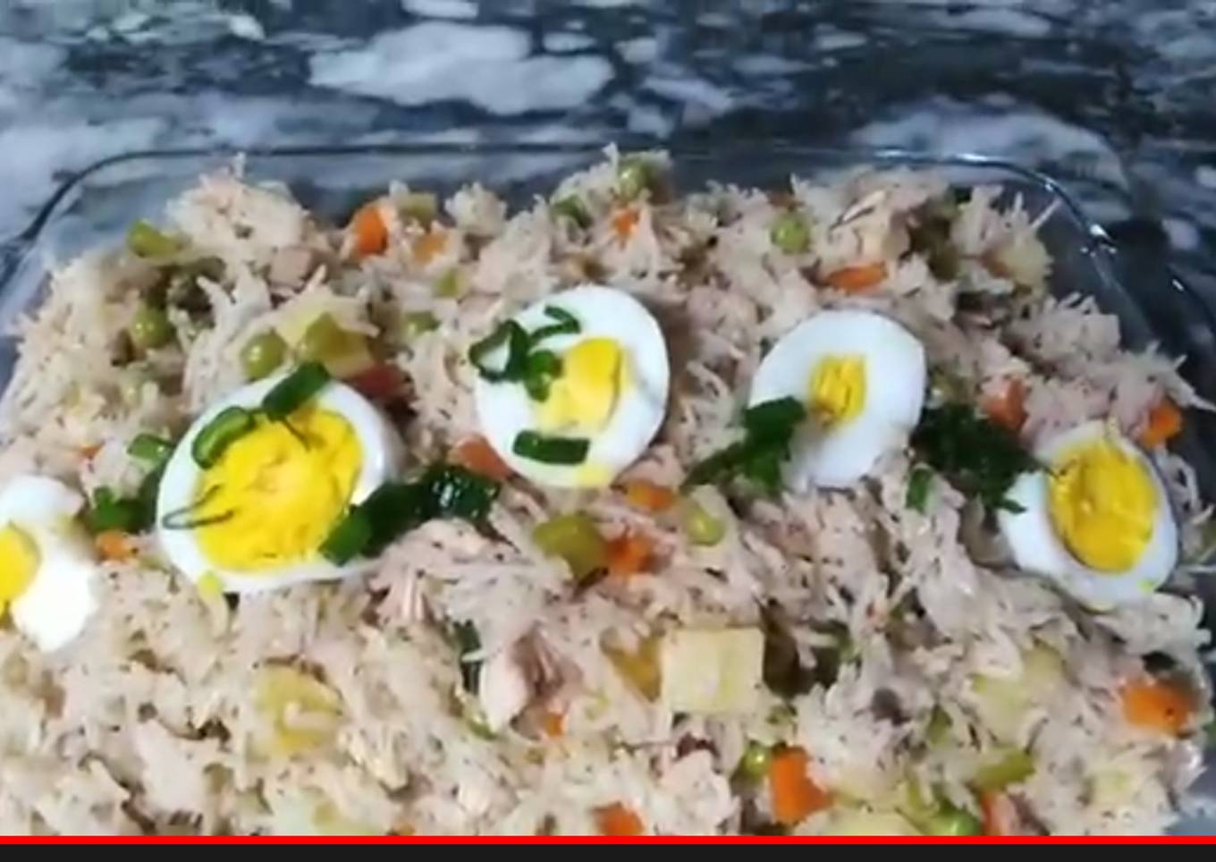 Chinese rice without boiling the rice