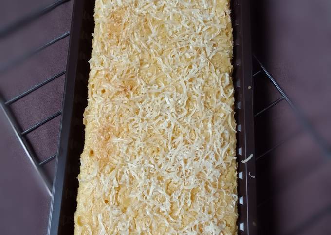 Resep: Cake tape keju Rumahan