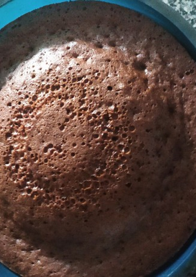 Una foto de Bizcocho de calabaza y chocolate al microondas