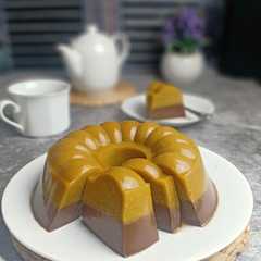 Puding Jus Alpukat Coklat রেসিপির প্রধান ছবি