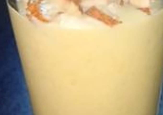 Recipe of Ultimate Mango cake Shake Left over
