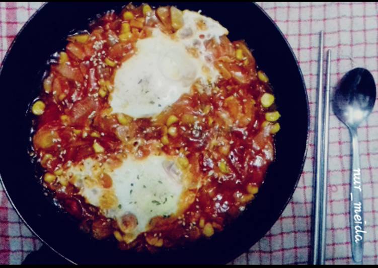 How to Prepare Delicious Shakshuka ala meida 😍