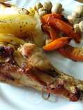Alas de pavo al horno