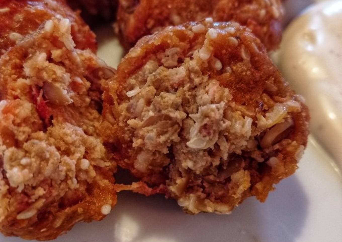 Bolitas de lentejas