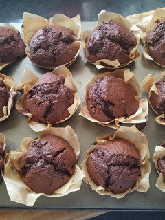 Csokis muffin recept fotója
