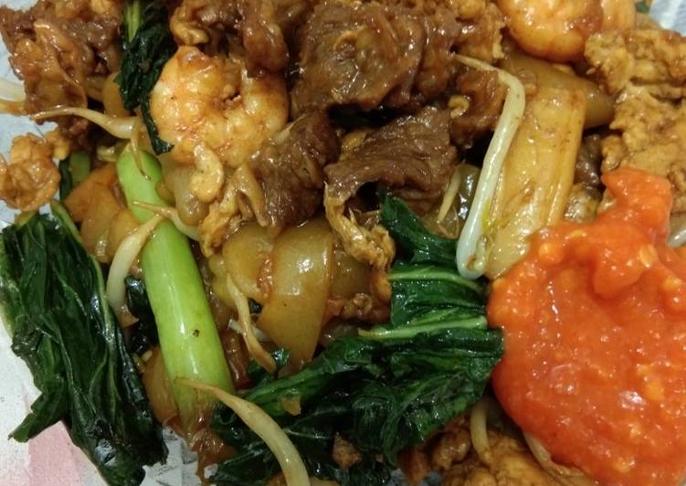 Terkuak Kwetiau Goreng Seafood Mix Tetelan Daging Sapi Paling Enak Resep Masakanku