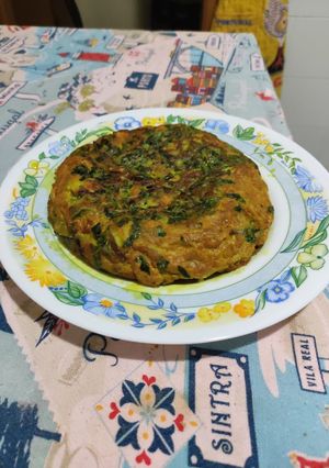 Una foto de Tortilla antiinflamatoria