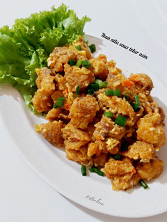 Foto resep Ikan nila saus telur asin