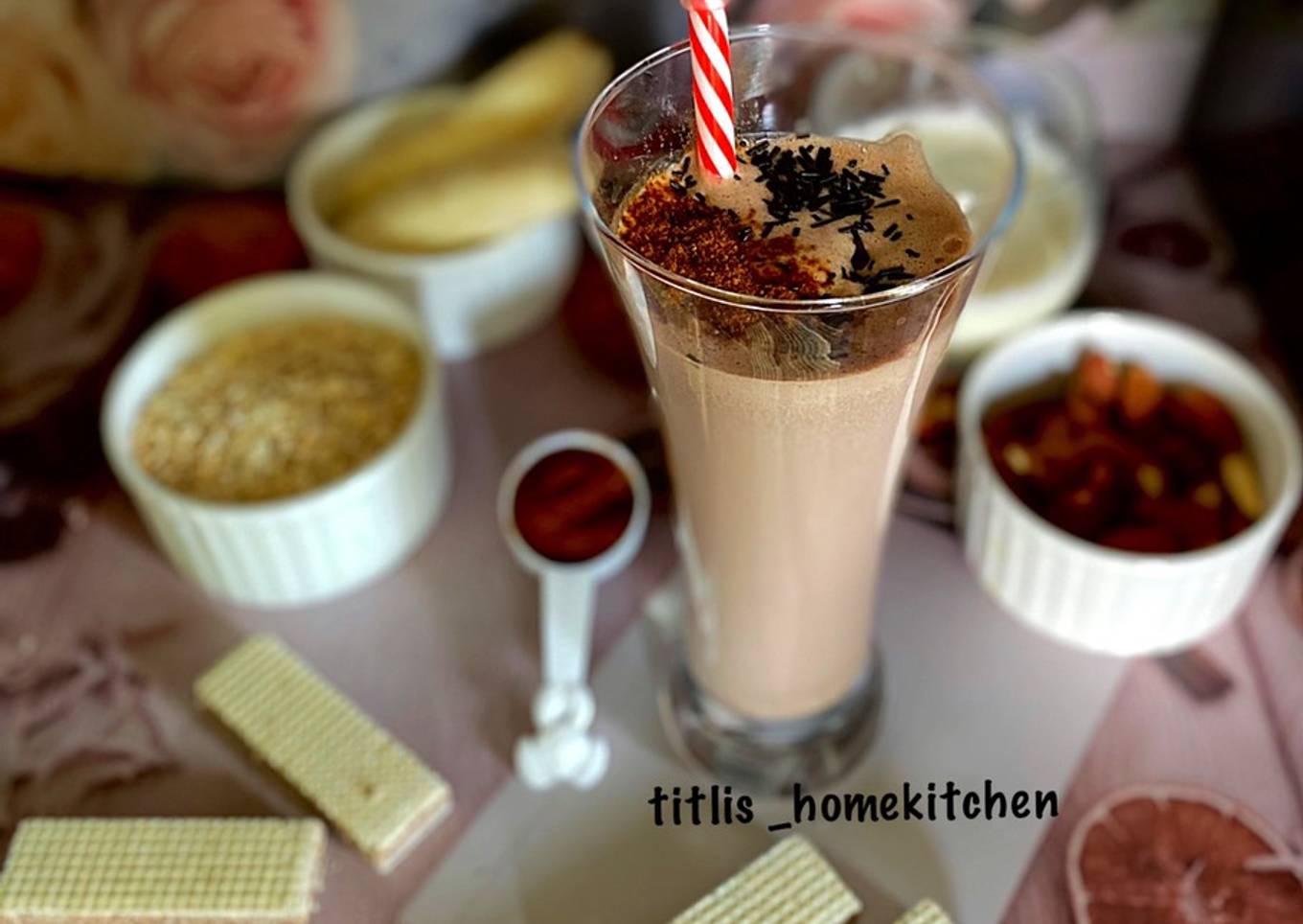 Choco Banana Milk Shake