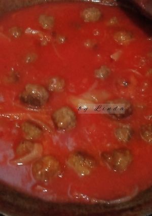 Foto resep Bola-bola Daging saus bolognese