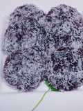 Cassava Dessert with Butterfly Pea Flower