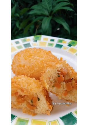 Foto resep Roti Goreng isi Sayur / Donat isi Sayur